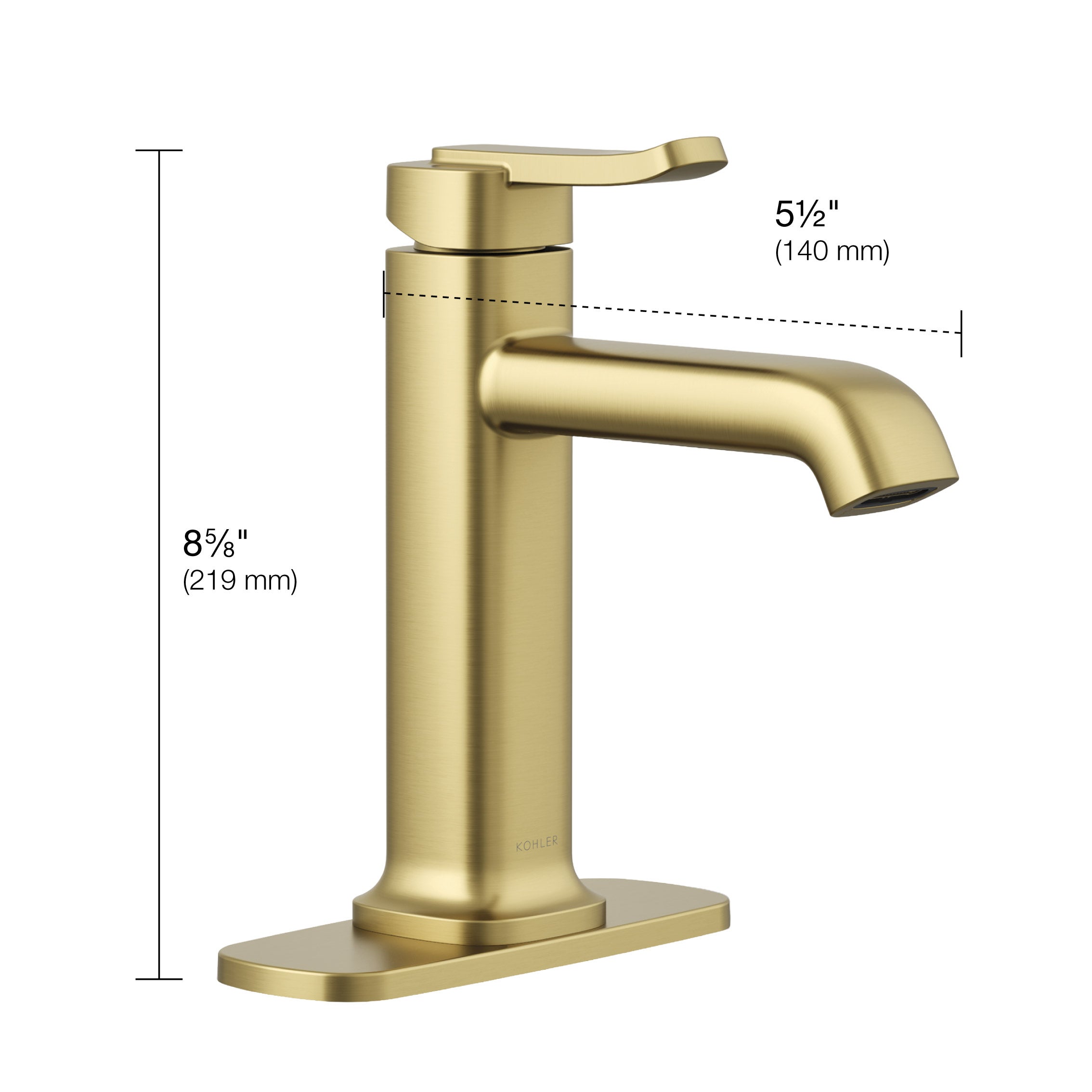 Kohler Cordate Single-handle Bathroom Faucet | Costco