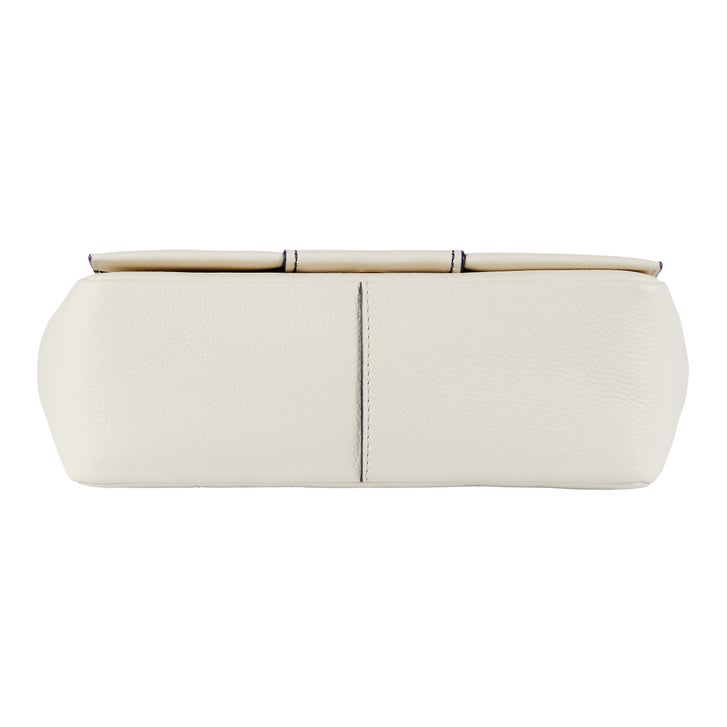 Tory Burch Block T Satchel, New Ivory | Costco