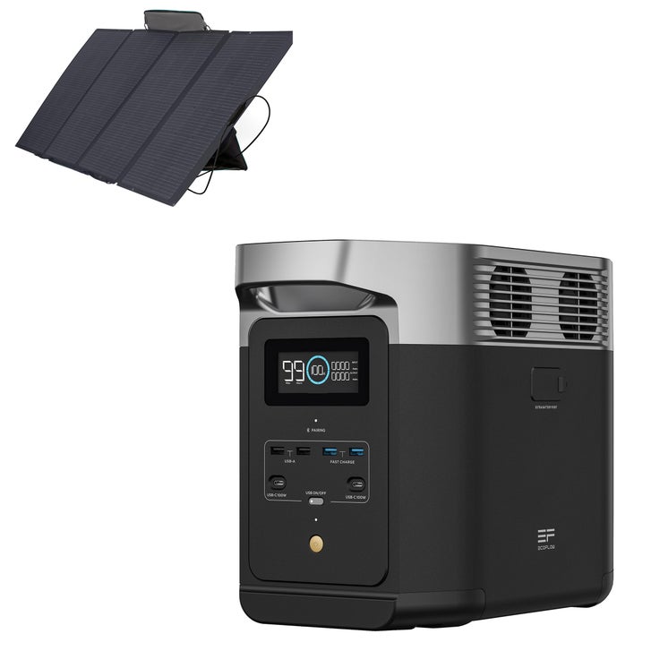 EcoFlow DELTA 2 and 400W Solar Panel Bundle | Costco