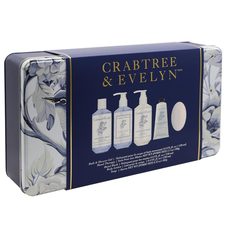 Crabtree & Evelyn 5-piece Body Care Tin Set - Nantucket Briar | Costco