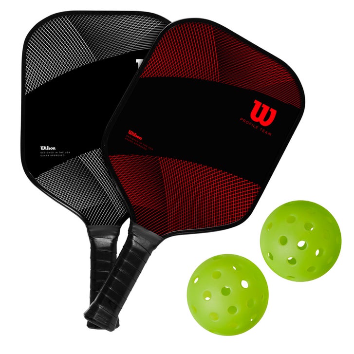 Wilson Pickleball Paddle 2本セット エッジテープ２巻 Wilson Pickleball Kit | Costco