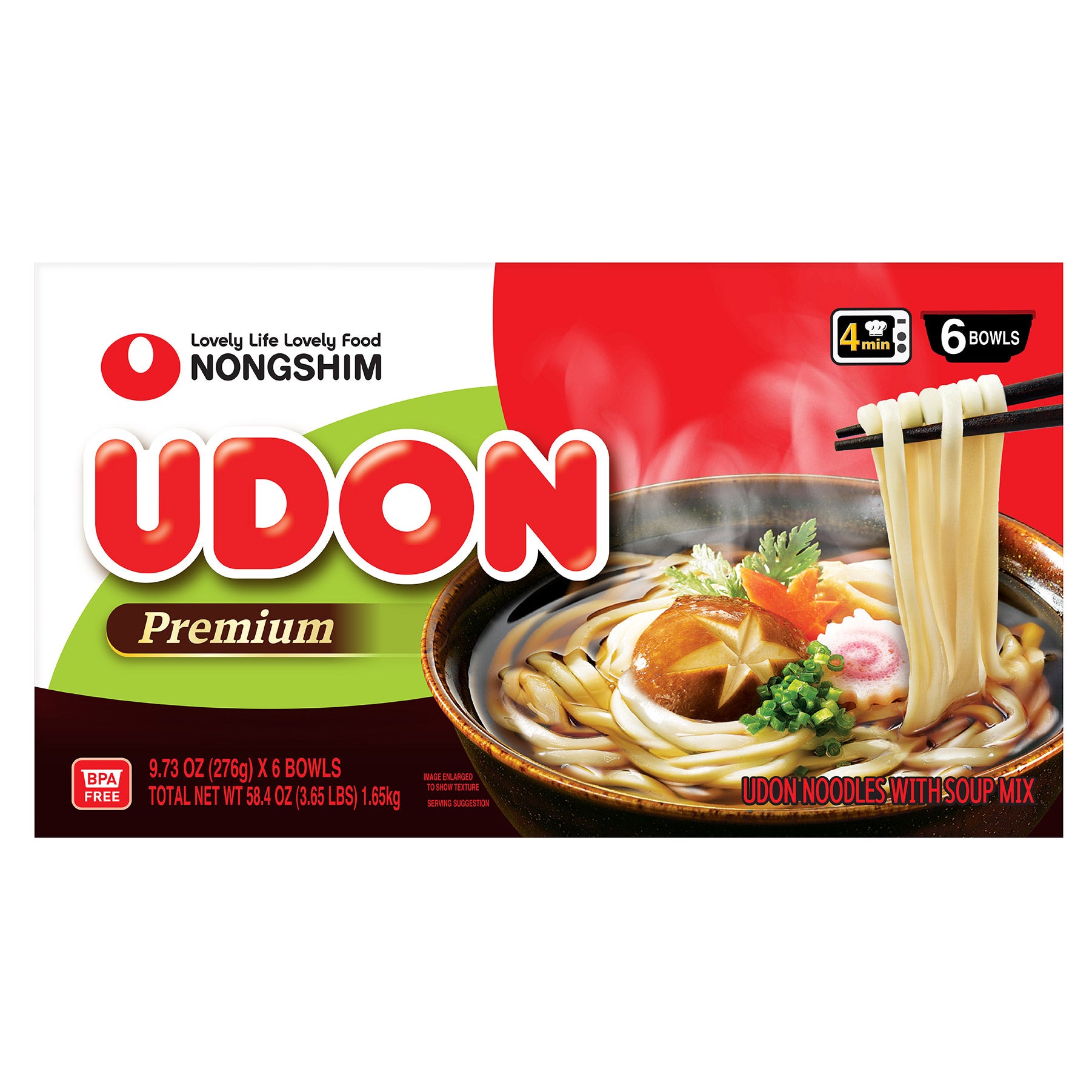 Nongshim Udon Premium Noodle Soup