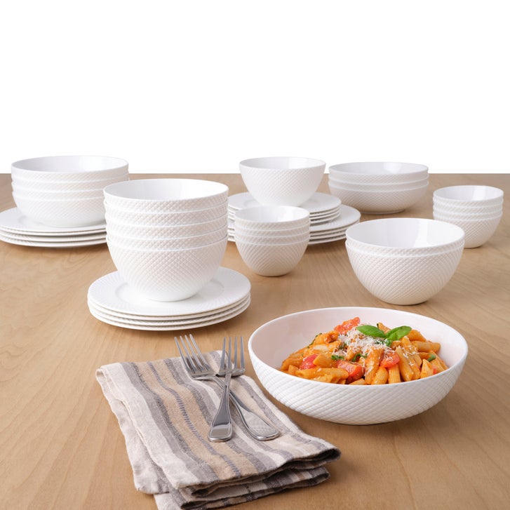 Mikasa Huntington 40-piece Bone China Dinnerware Set | Costco