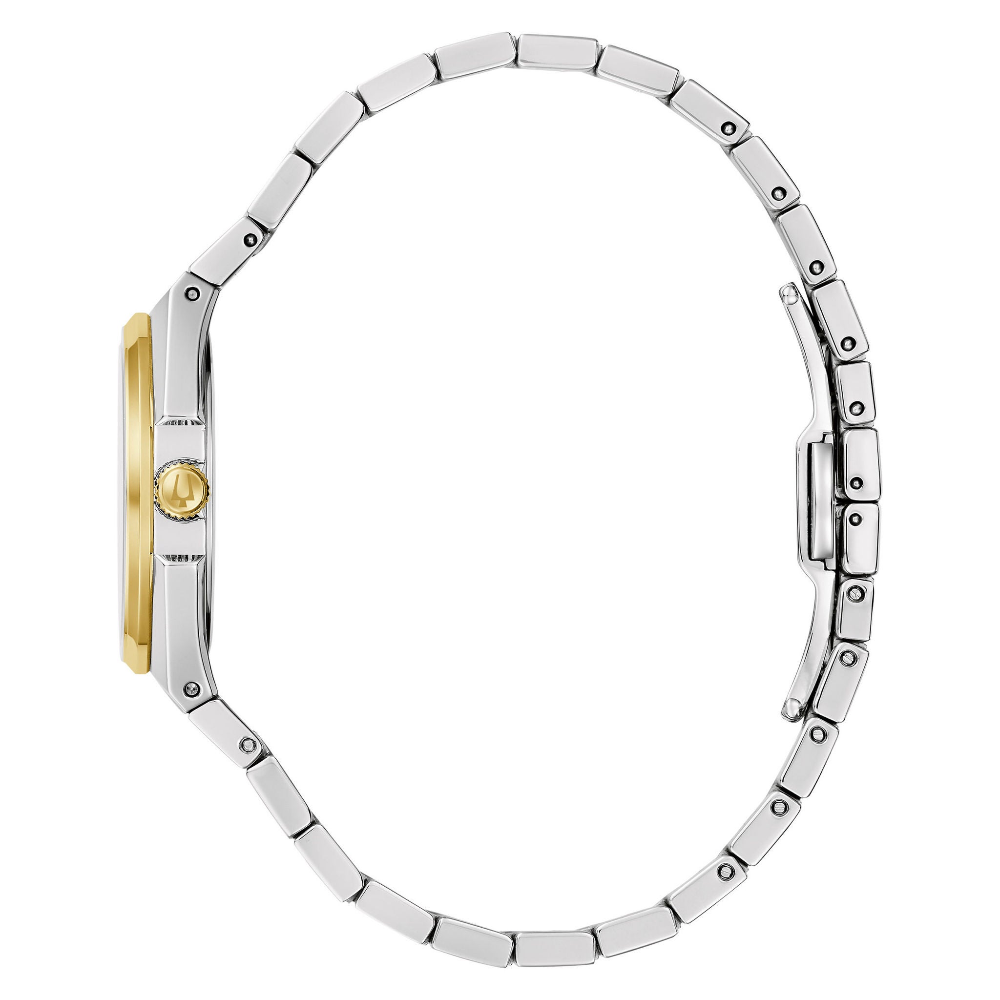 Bulova Women\'s Two Tone 28mm Watch w/ box Brand New Bulova Super Seville Two-Tone Gold / Black Dial  main image 4