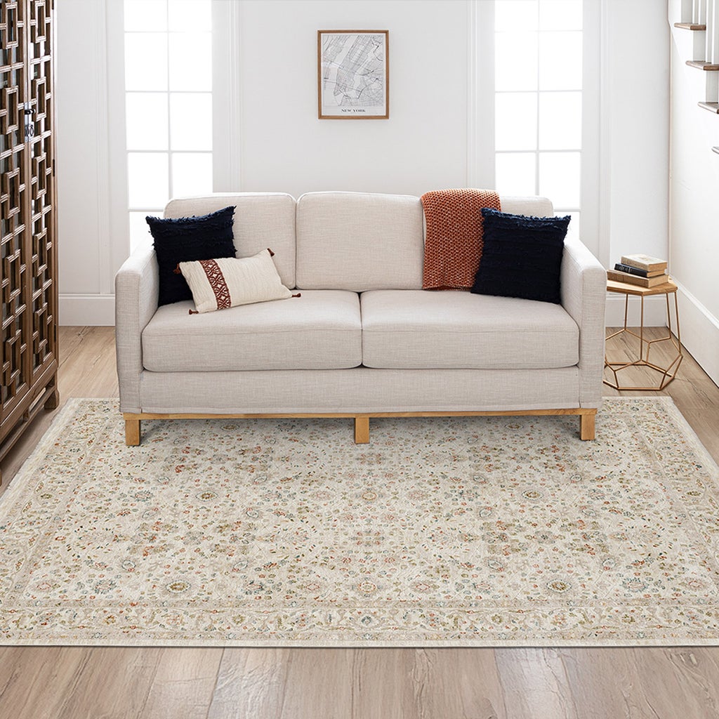 Mohawk Home Memento Area Rug, Samina Ivory, 5'3” x 7'6” | Costco
