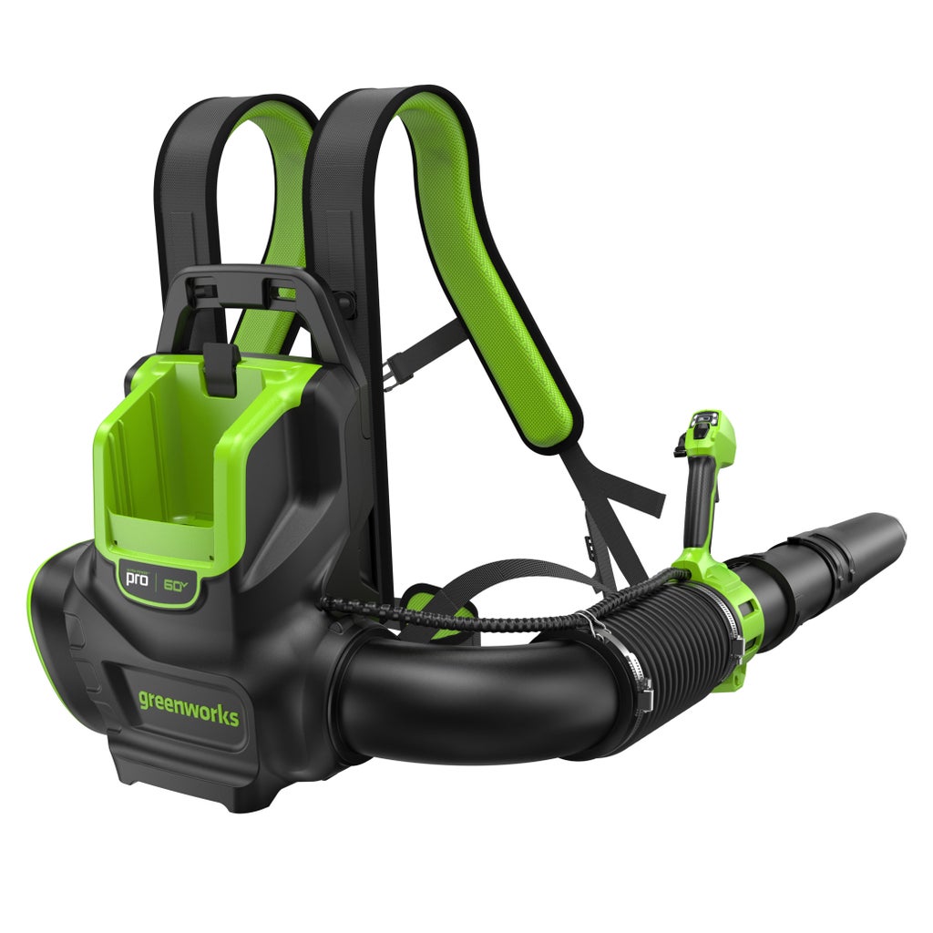 Greenworks 80V 800CFM Backpack Blower Only and Leaf Tarp | Costco