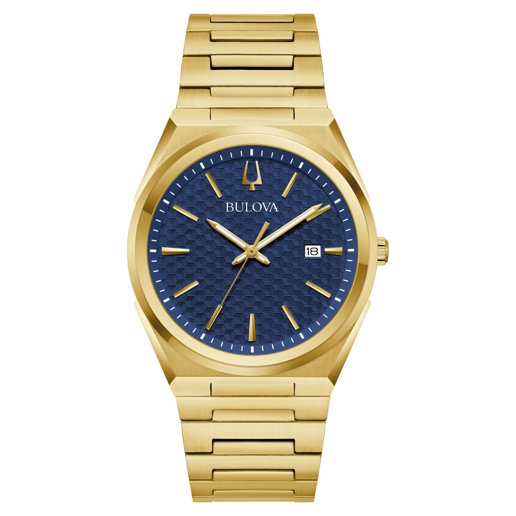 Bulova Classic Gold Stainless Steel Quartz Men's Watch, 39mm | Costco