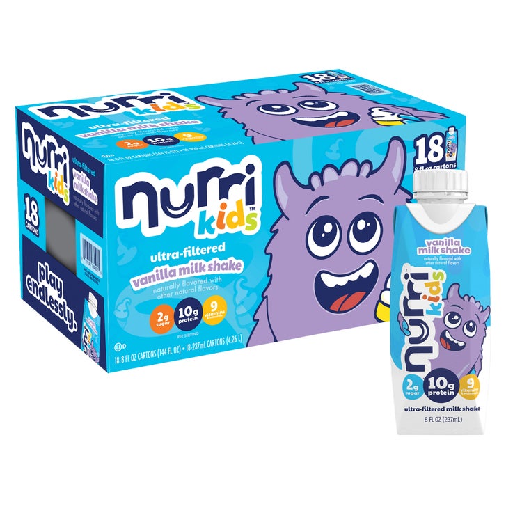 Nurri Kids 10g Protein Shake, Vanilla, 8 fl oz, 18-pack | Costco