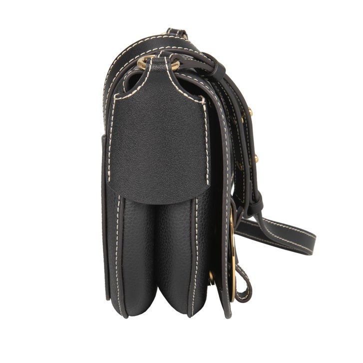 【ゆうこさん専用】Chloe クロエ ダリル ボディバッグ Chloe Darryl Leather Saddle Bag, Black | Costco