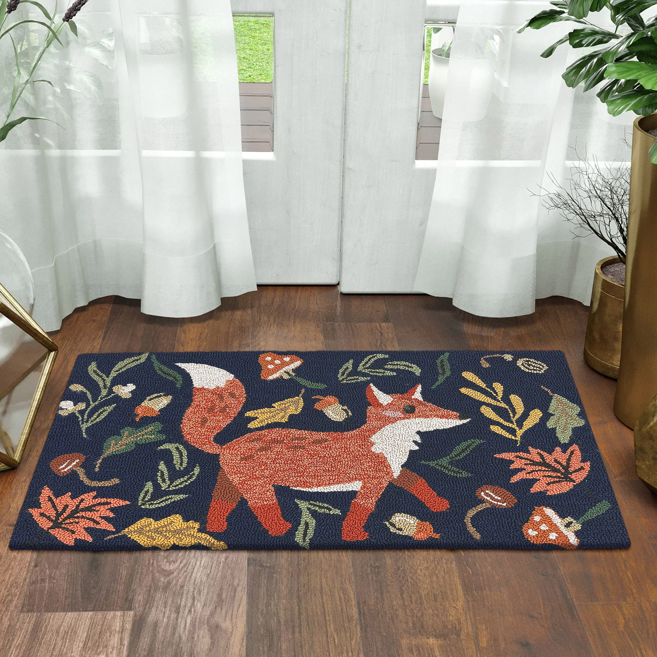 Harvest Hooked Accent Rug, 22” x 38” | Costco