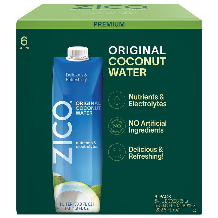 【ココナこ】 ZICO Coconut Water, Original, 33.8 fl oz, 6 ct | Costco