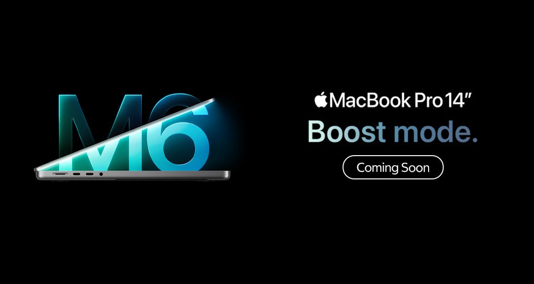 MacBook Pro 14".  Boost mode.  Coming Soon.