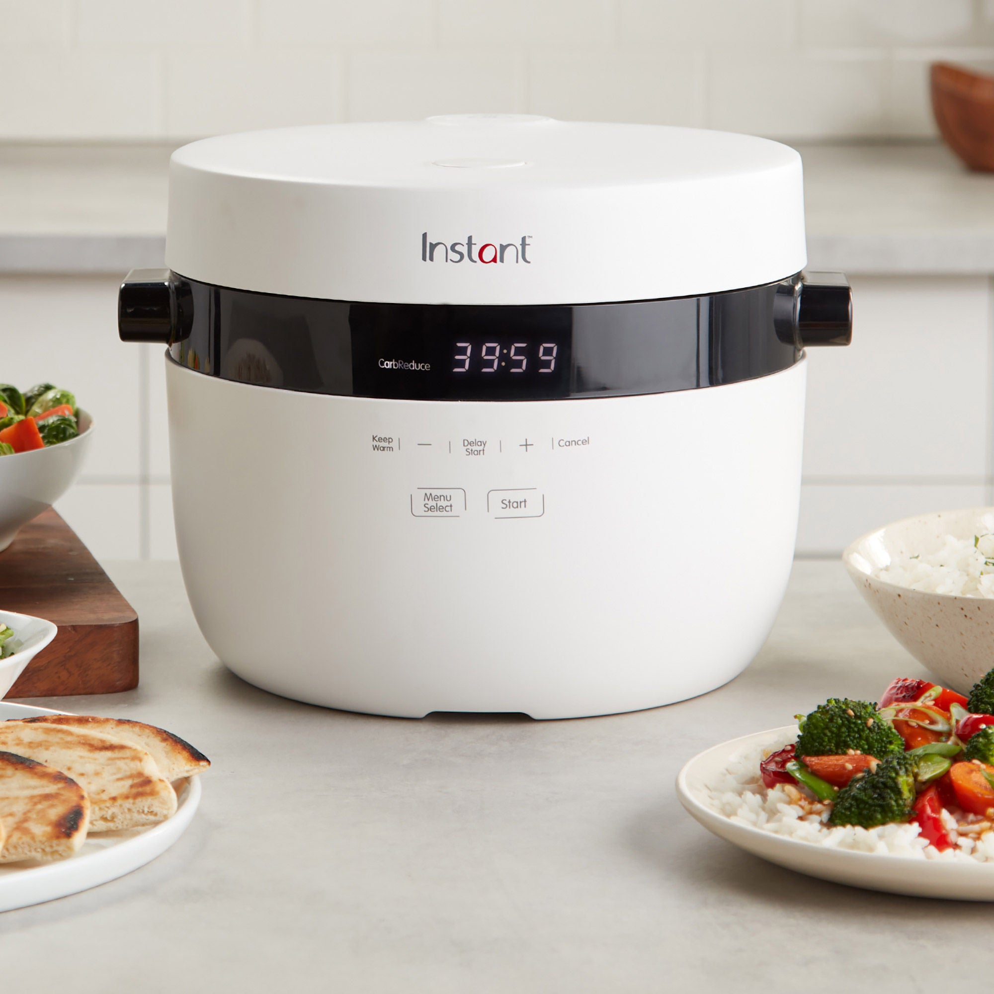 Instant Pot 12-Cup Rice and Grain Cooker with Carb Reducing Technology