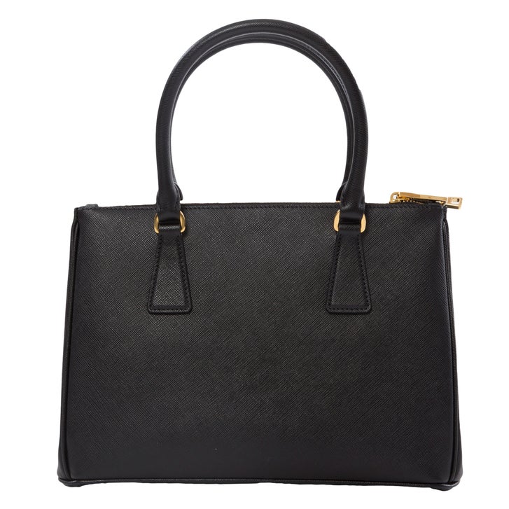 Prada Galleria Saffiano Leather Bag, Black | Costco