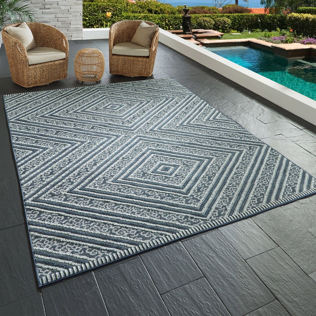 Nautica Stratford Indoor/Outdoor Area Rug | Costco