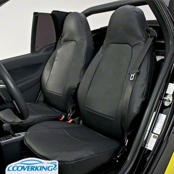 Coverking Genuine Leather Custom Fit Seat Covers