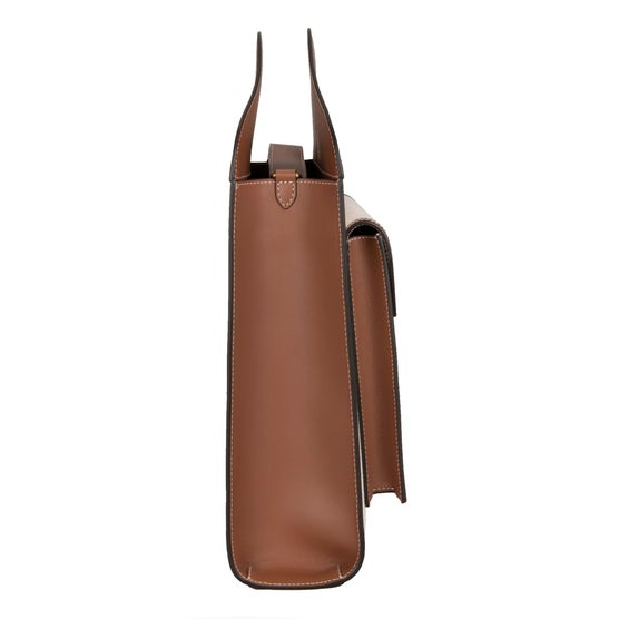 Burberry Medium Pocket Tote Bag Brown / Natural | Costco