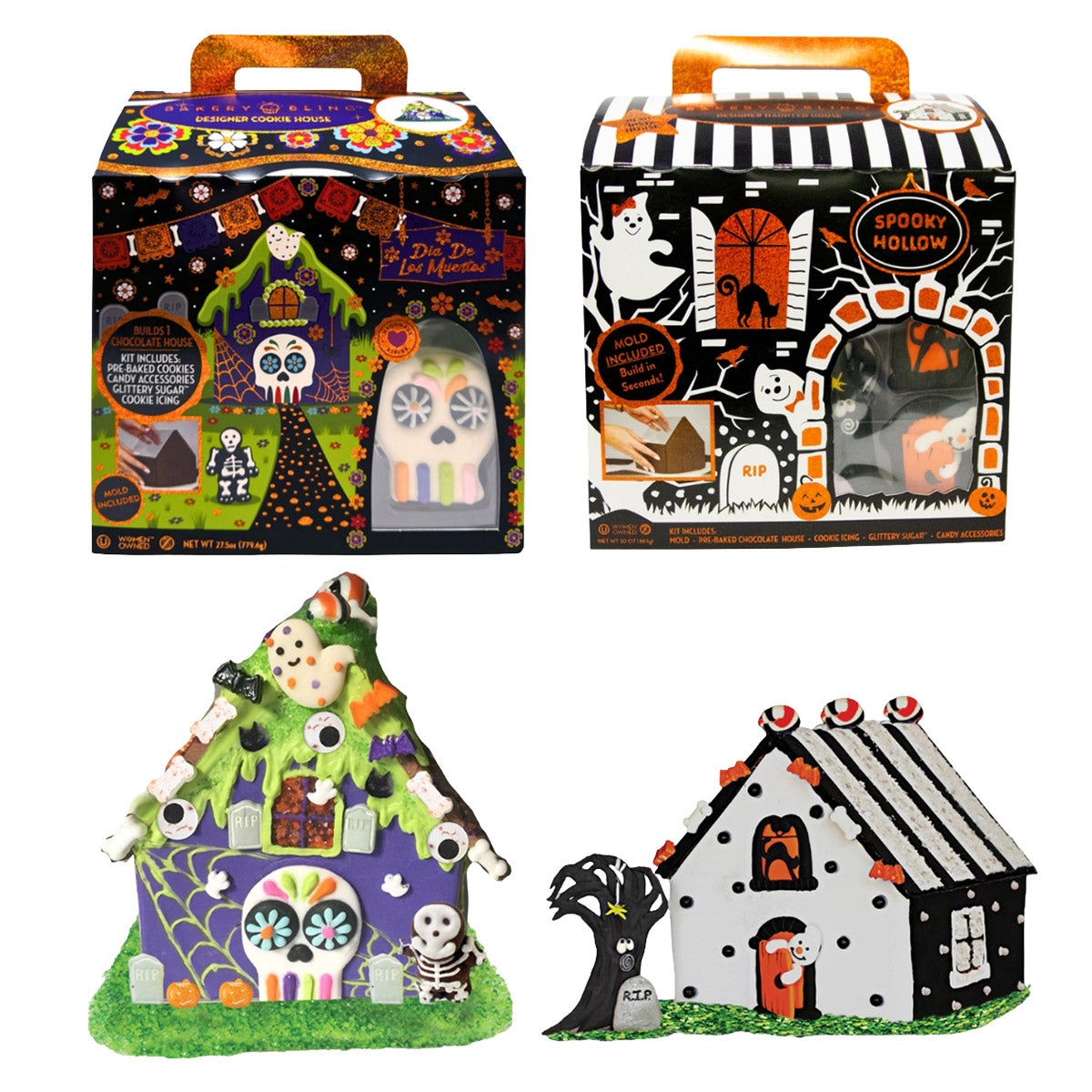 Bakery Bling Halloween House Kit Bundle, 2-pack