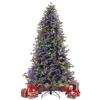 7.5' Artificial Pre-Lit Micro LED Christmas Tree