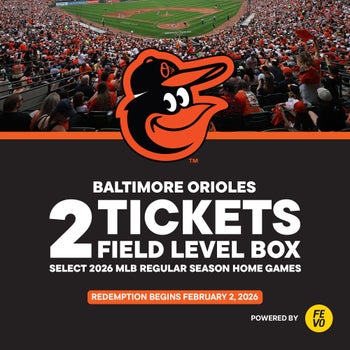 MLB Baltimore Orioles - Two Field Level Box Tickets, eVoucher