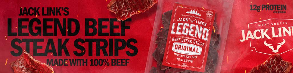 Jack Links Legend Beef Steak Strips, Original, 10 ounces