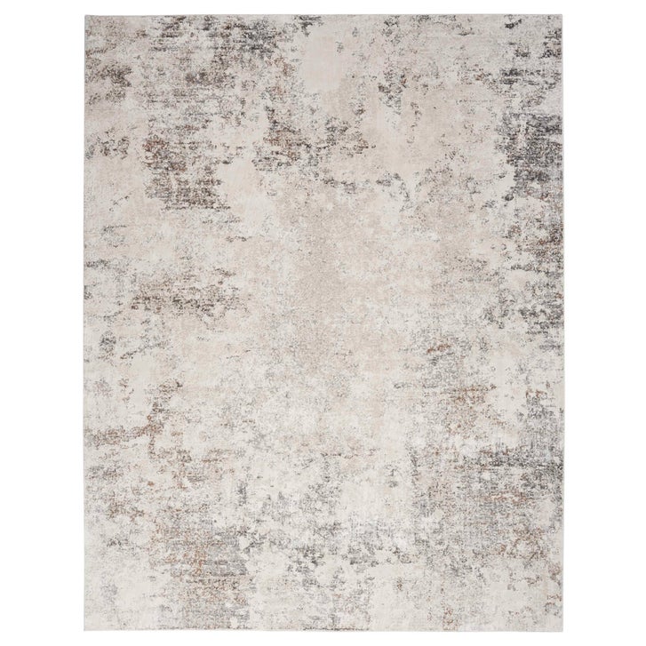 Calvin Klein Luminosity Ivory Gray Area Rug, 6' 6
