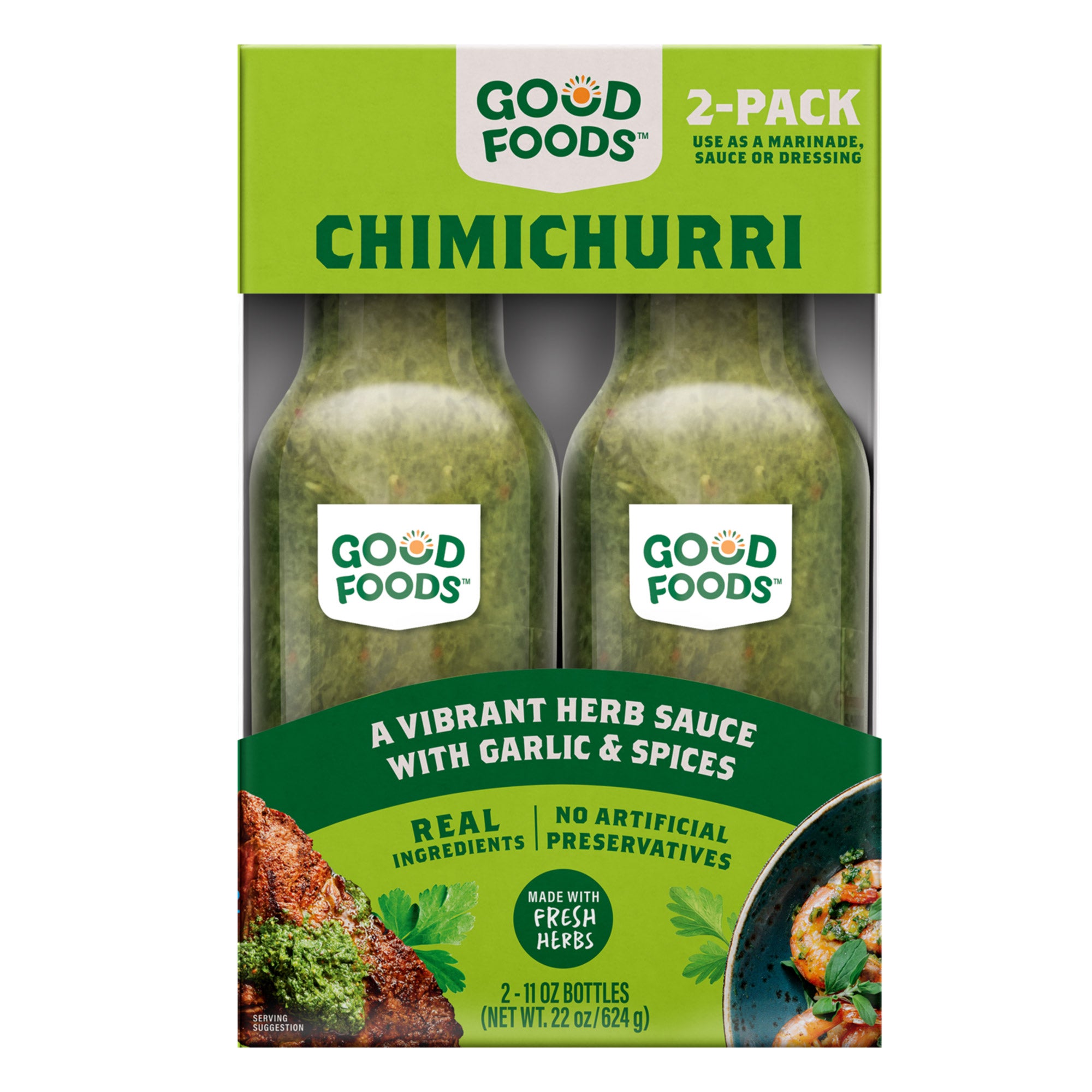 GOOD FOODS CHIMICHURRI 22 OUNCE