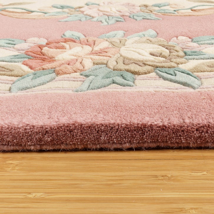 WILD THINGS × K3&CO. ボアコート 渋谷限定 ピンク オリーブ Pagoda Hand Knotted Rug Collection, Marseille Mauve | Costco