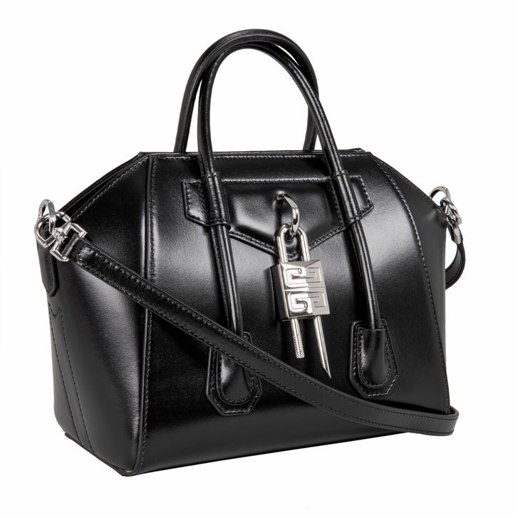 Givenchy Mini Antigona Lock Bag, Black | Costco