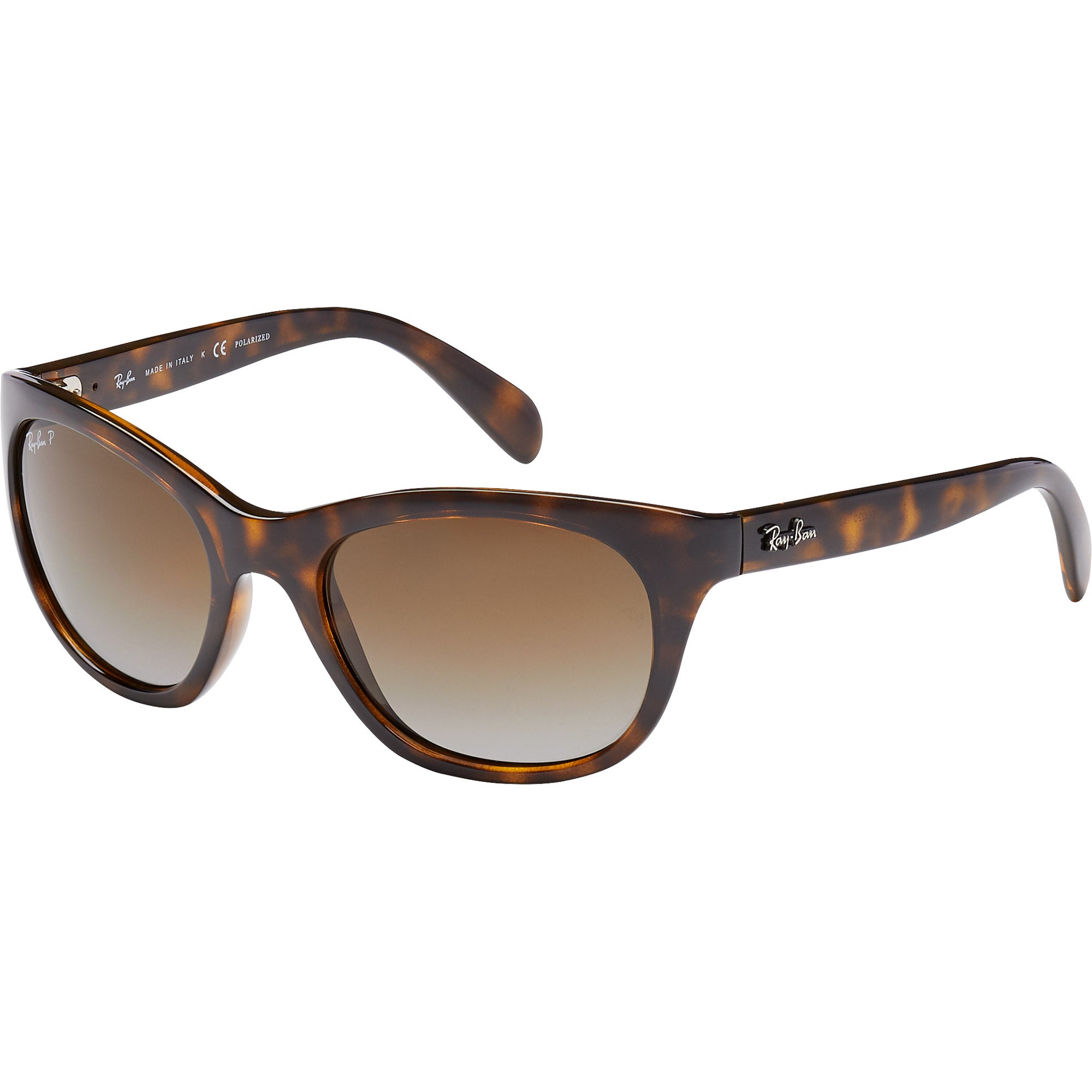 Ray-Ban RB4216 Light Havana Polarized Sunglasses | Costco display picture 1