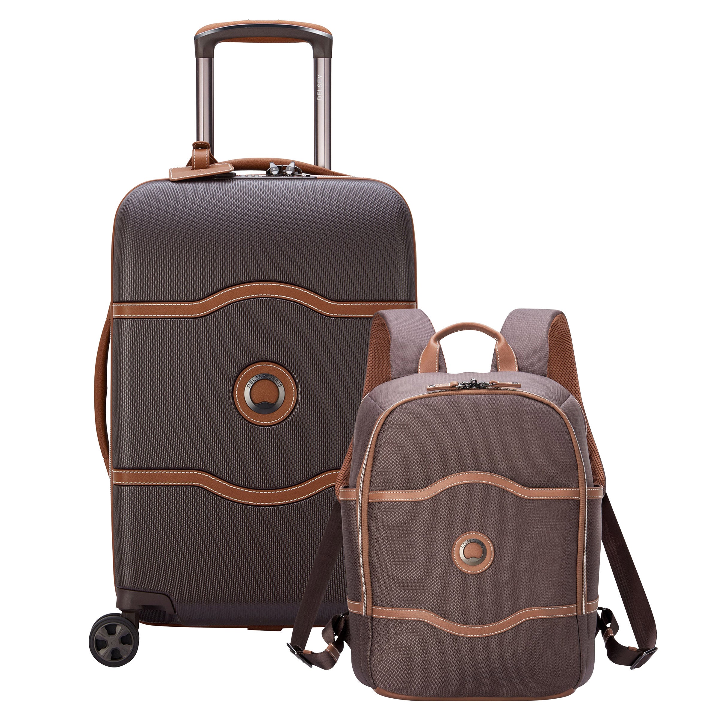 Delsey Chatelet 2-piece Carry-on and Backpack Set