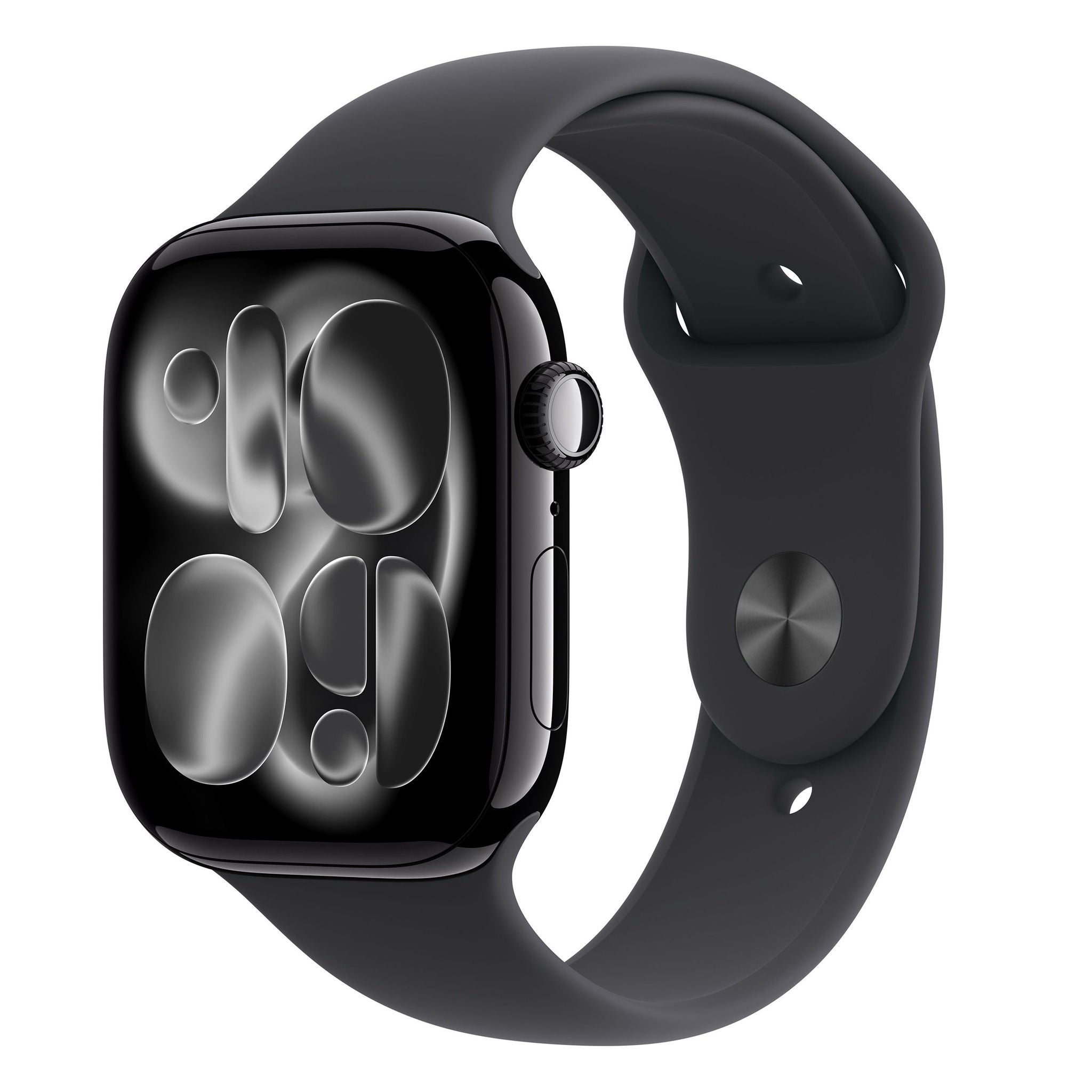 Apple Watch Series 11 (GPS) 46mm Case with Sport Band (Size M/L), Hypertension Notifications, Sleep Score, Advanced Workout Metrics