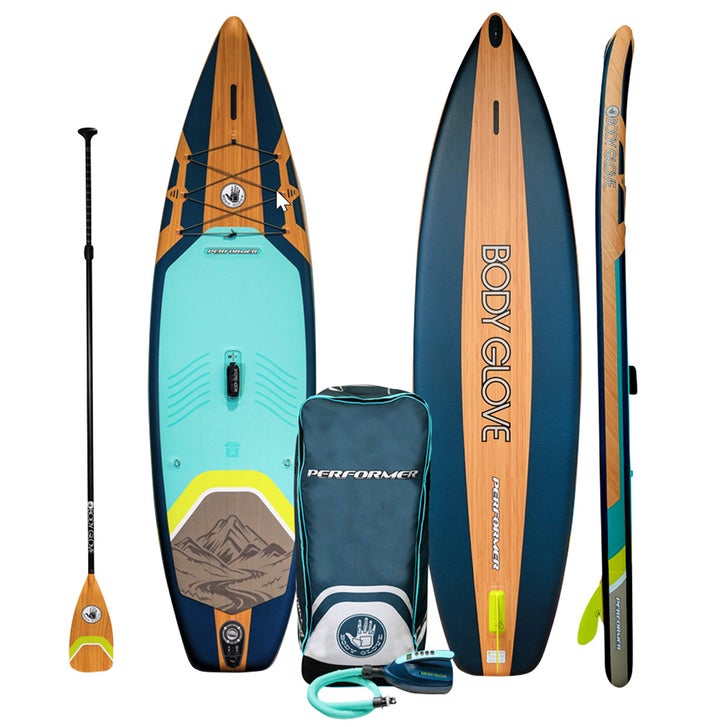 Body Glove Performer 11' Inflatable Stand-Up Paddle Board Package
