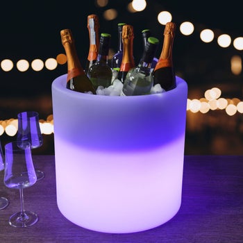 Towle Living Rechargeable LED 17-Quart Beverage Tub for $55 + free shipping