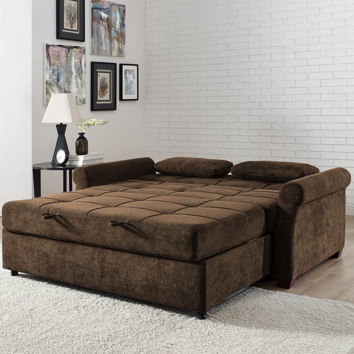 Bryson Beautyrest Fabric Queen Sleeper Sofa | Costco
