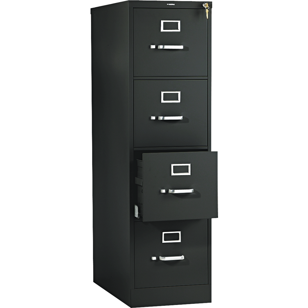 HON 510 Series Vertical 4-Drawer File Cabinet, 15 HON 510 Series Vertical 4-Drawer File Cabinet, 15