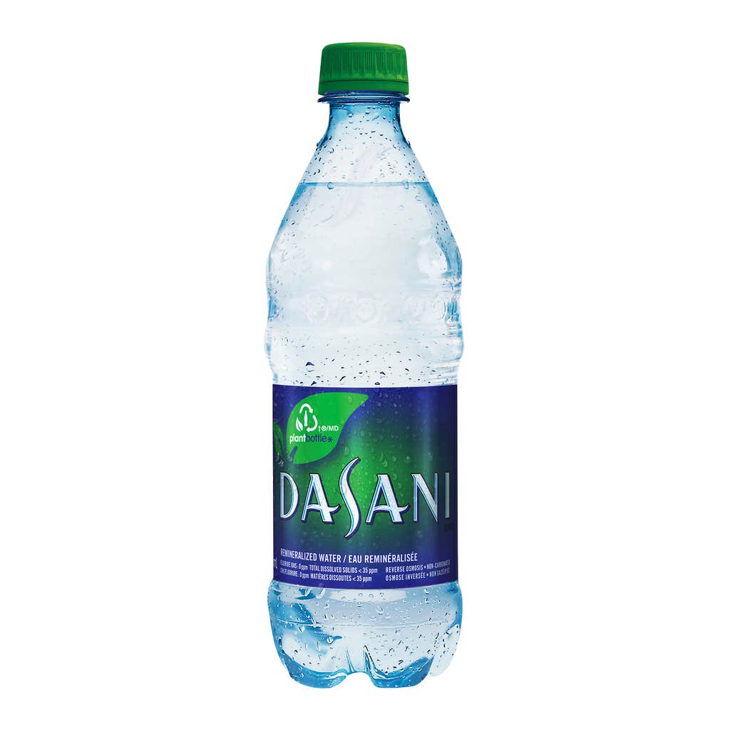 Dasani water