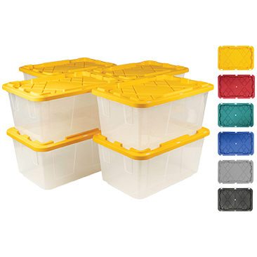 Greenmade 27-Gallon Clear Storage Bins