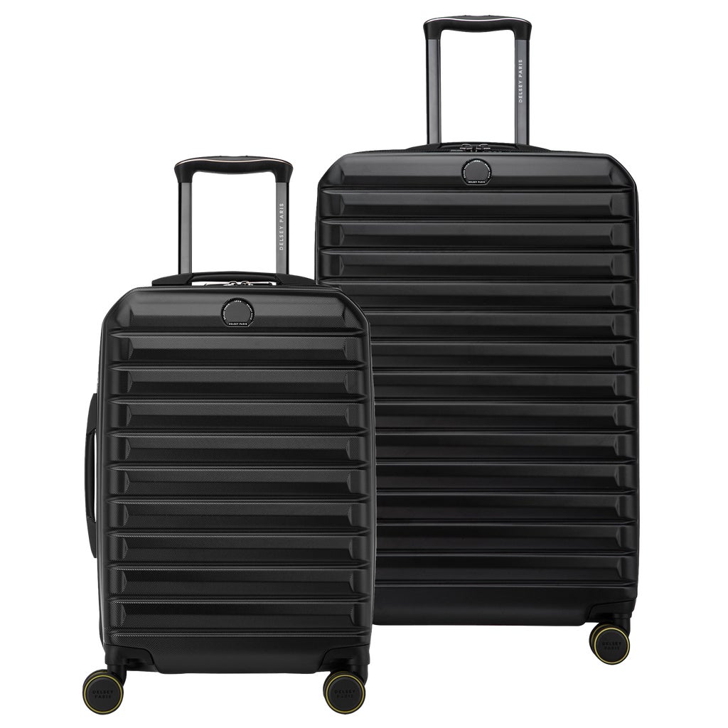 Delsey Paris ブラックキャリーカートS コストコ　機内持ち込み Delsey Paris Hardside Luggage Set, Black or Green, 2 piece | Costco