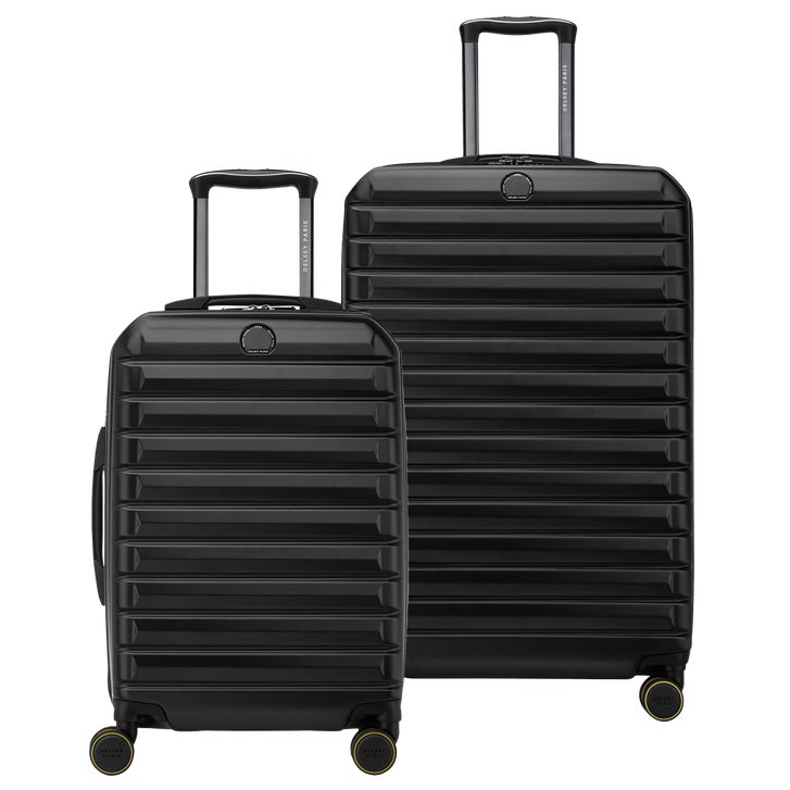 Delsey Paris ブラックキャリーカートS コストコ　機内持ち込み Delsey Paris Hardside Luggage Set, Black or Green, 2 piece | Costco