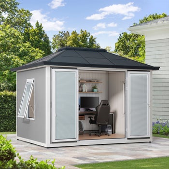 Sunjoy Esquire Beyond Shed, 10 ft. x 12.6 ft.