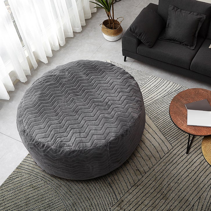 Lounge & Co Chevron Jumbo Lounger | Costco