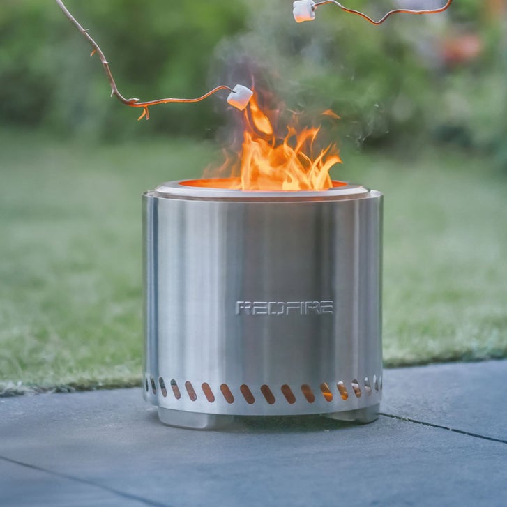 Redfire Volcano Fire Pit in Stainless Steel Finish | Costco