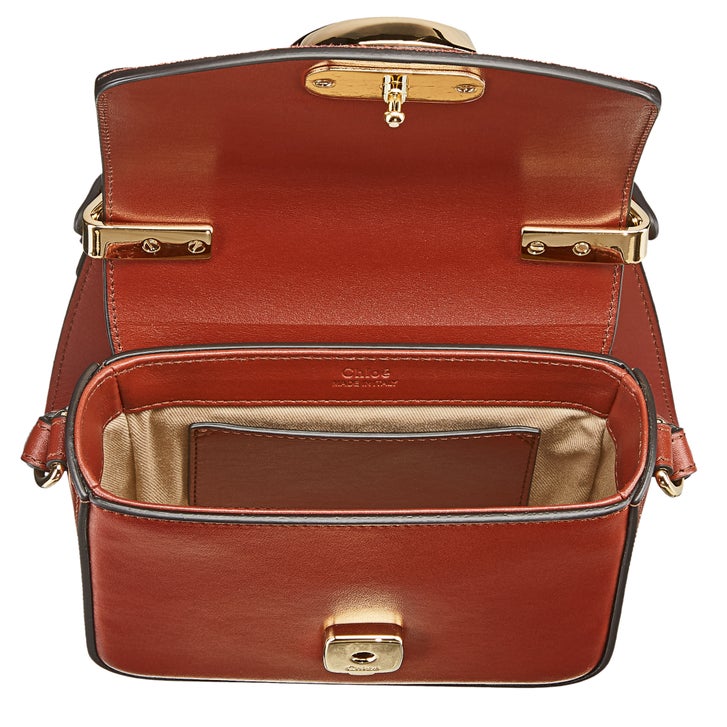 Chloe Mini C Bag, Sepia Brown | Costco