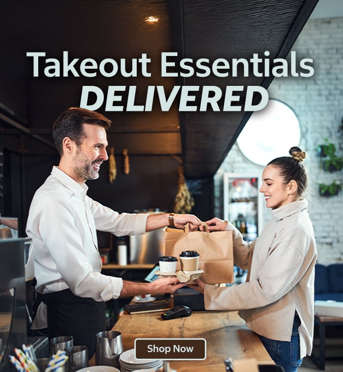 Takeout Essentials delivered.Shop Now.