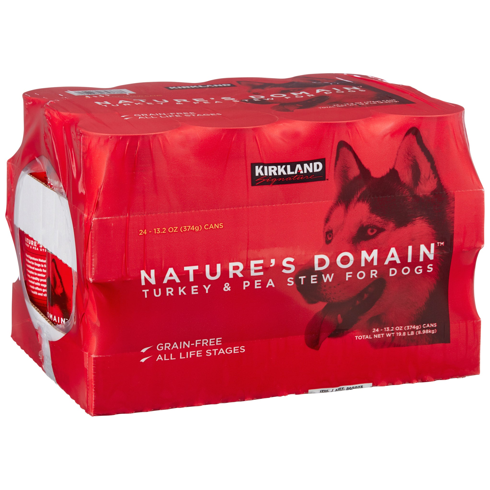 Kirkland Signature Nature's Domain Canned Dog Food, Turkey & Pea