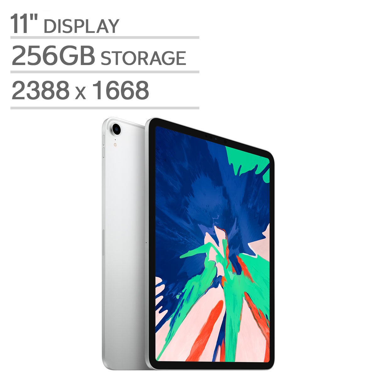 Apple iPad Pro A12X Bionic Chip 256GB - Silver | Costco