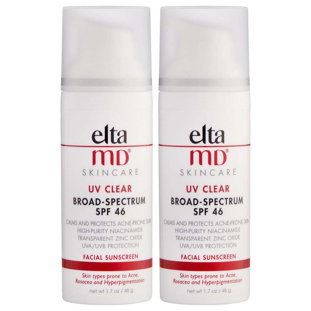 EltaMD UV Clear Broad-Spectrum Facial Sunscreen SPF 46 1.7 oz, 2
