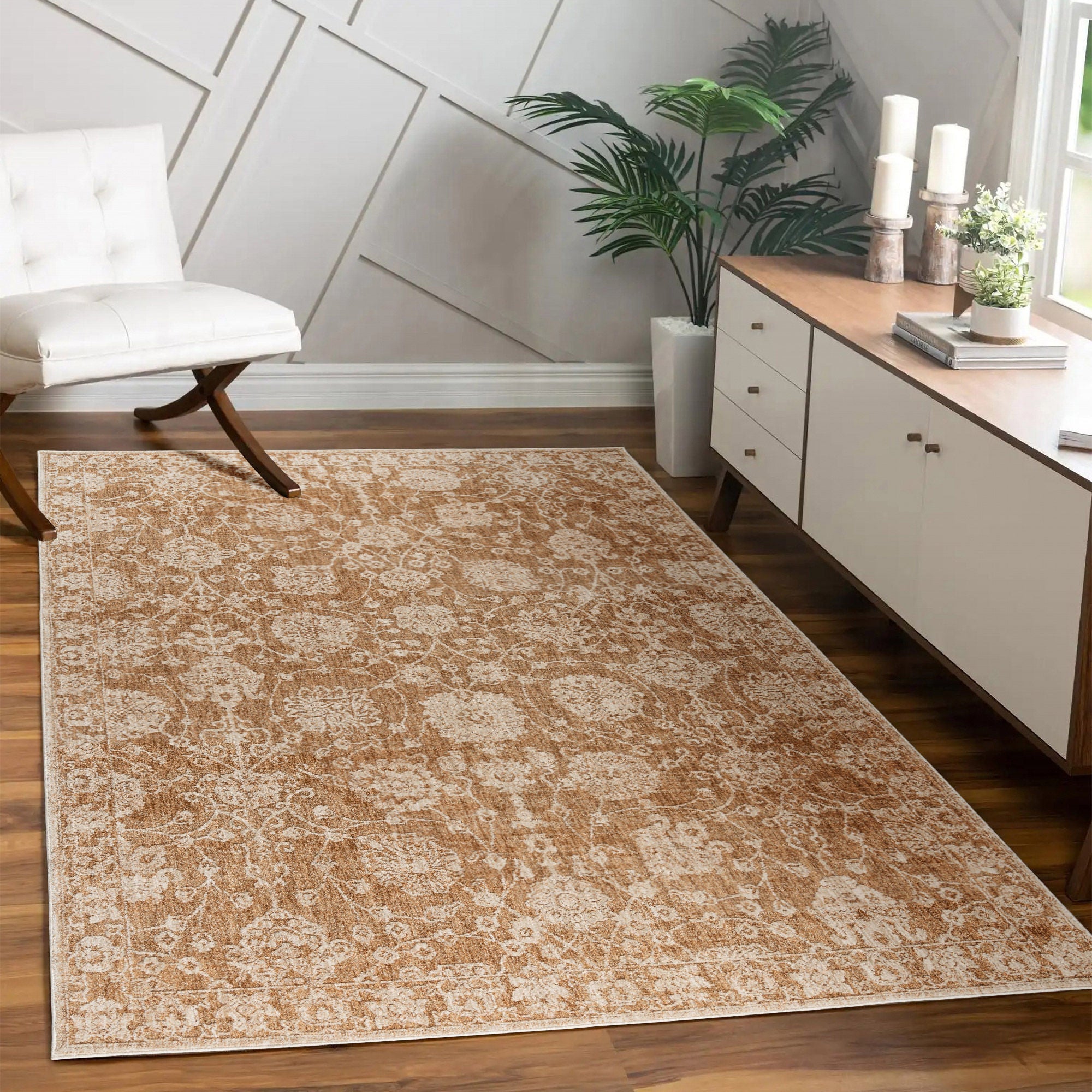 Gertmenian Avalon Rug Collection, Sabine Copper | Costco