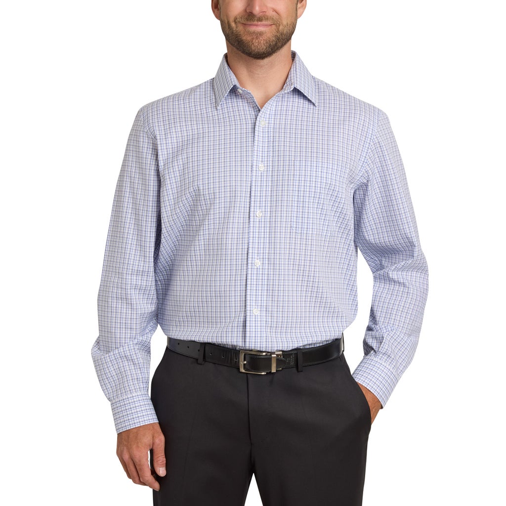 costco mens dress shirts Kirkland Signature Men's Button Down Shirt (#7771611) Duchamp Men's Slim Dress Shirts